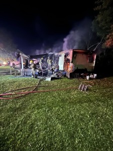 Henderson Road Mobile Home Fire 2