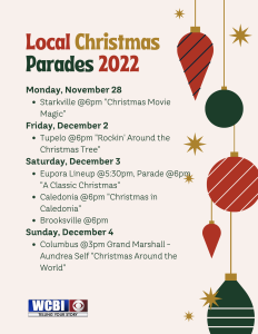 2022 Xmas Parade Schedule 1128 124