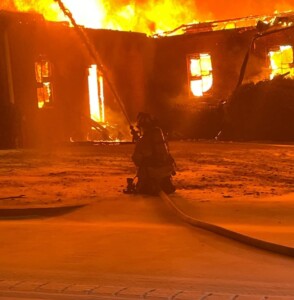 Historic African American church destroyed by fire