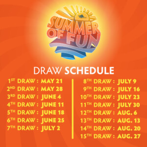 Summer Fun Sched